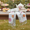 Garten: Eco Print Shawl with Natural Cotton Botanical Prints