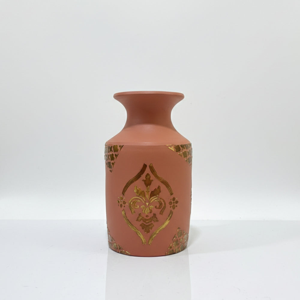 Garten: Decoupage Terracotta Pot