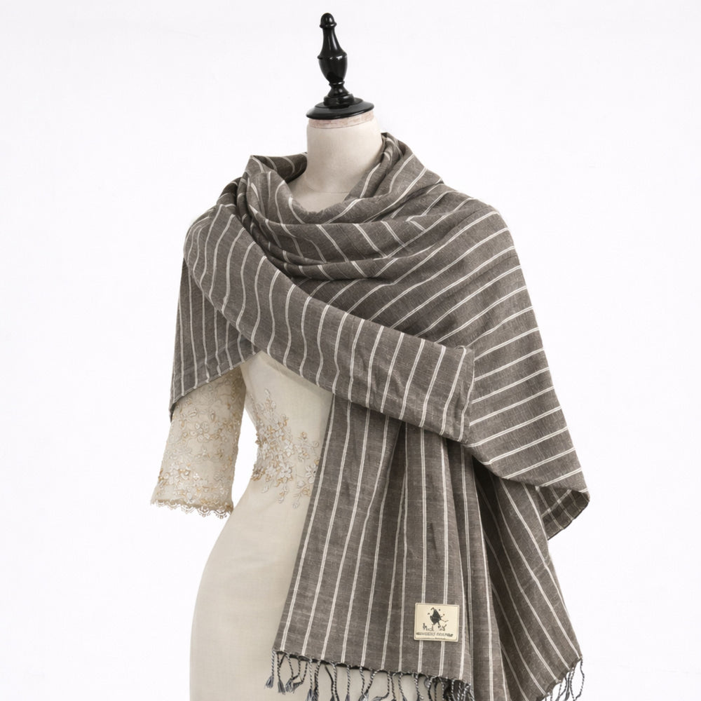Garten: Silk and Lotus Shawl
