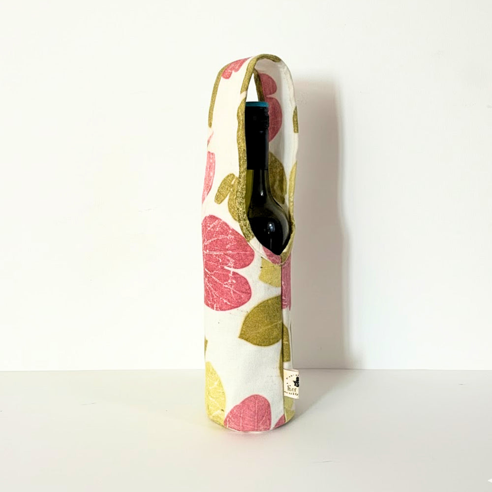 Garten: Eco Print Wine Bottle Cover