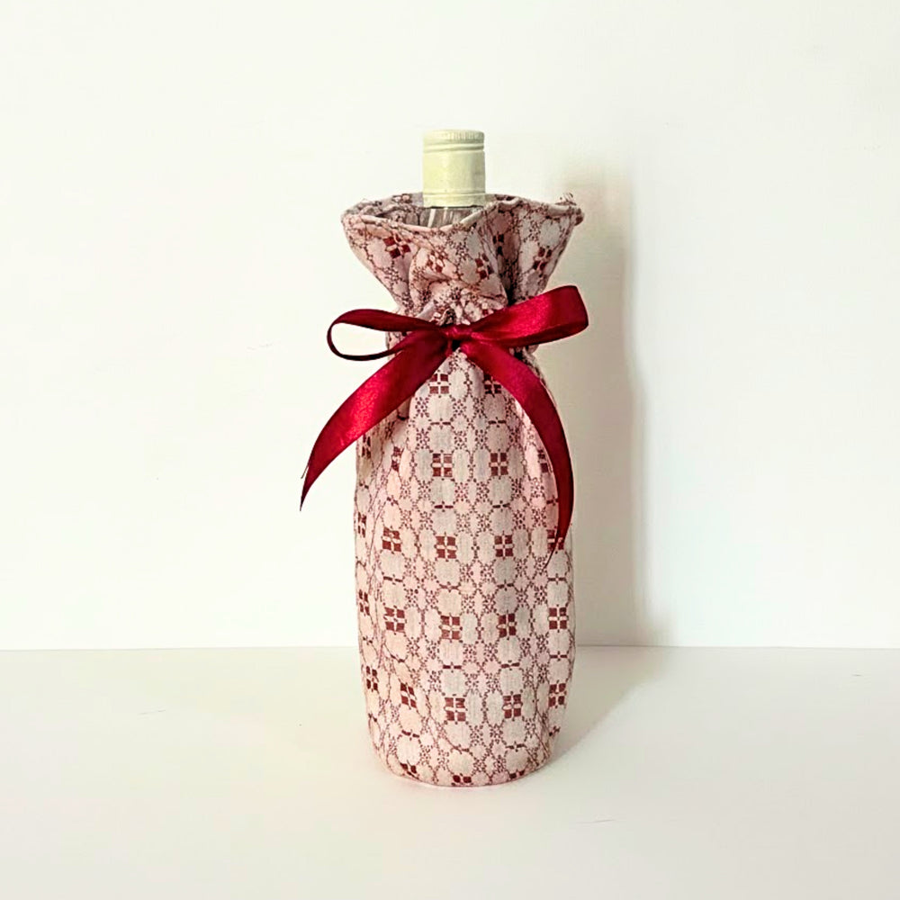 Garten: Machine Woven Myanmar Cotton Wine Bottle Cover