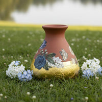 Garten: Decoupage Terracotta Pot