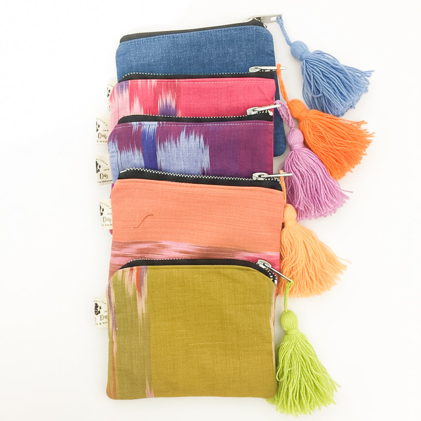 Elegant Pouch with Tassel