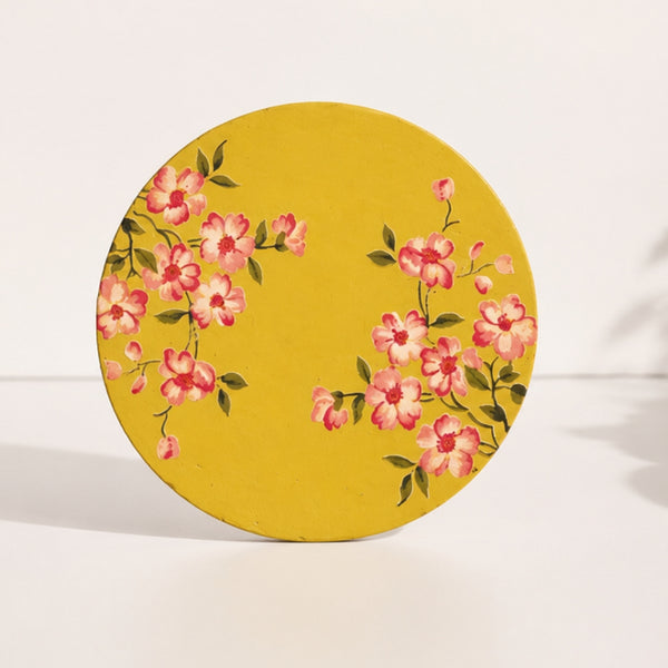 Round Clay Coaster