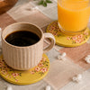 Round Clay Coaster