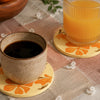 Round Clay Coaster