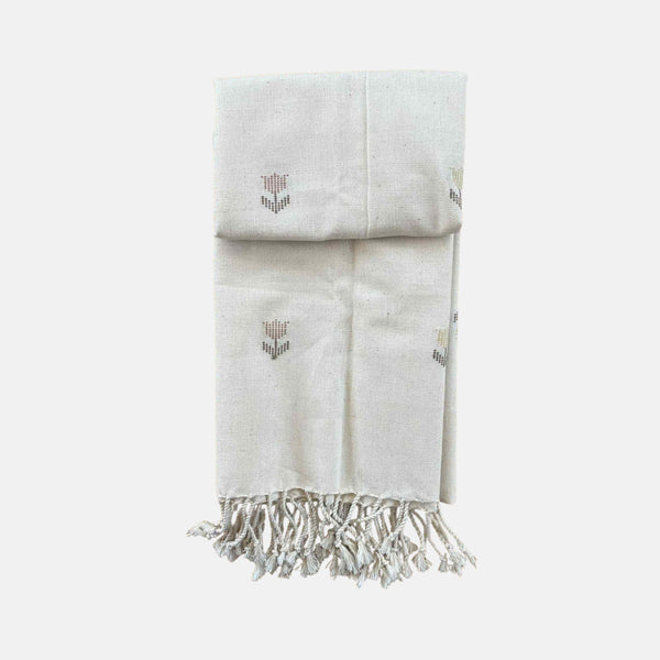 Tulips Pattern Cotton Shawl