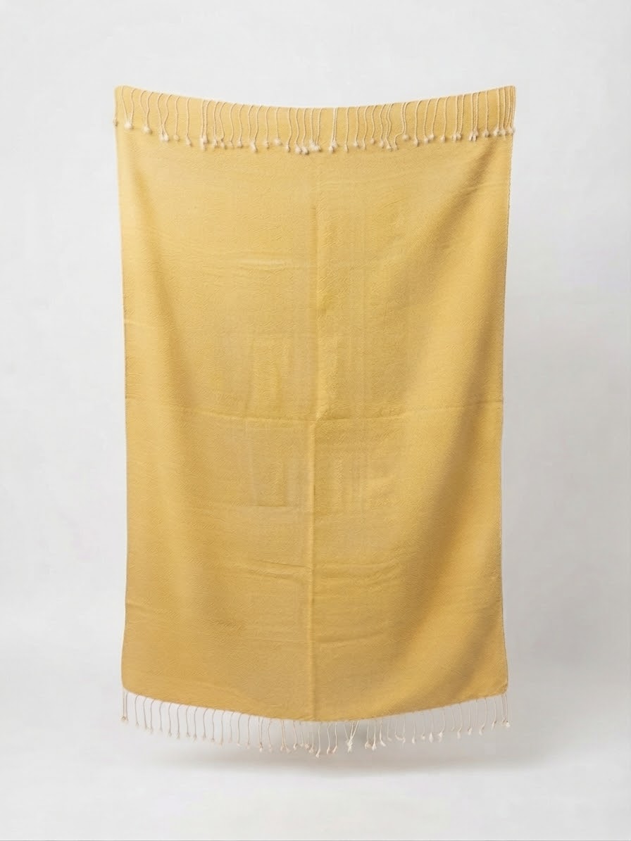 Handwoven Cotton Throw ( KuMudra )