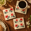 Floral Square Coaster