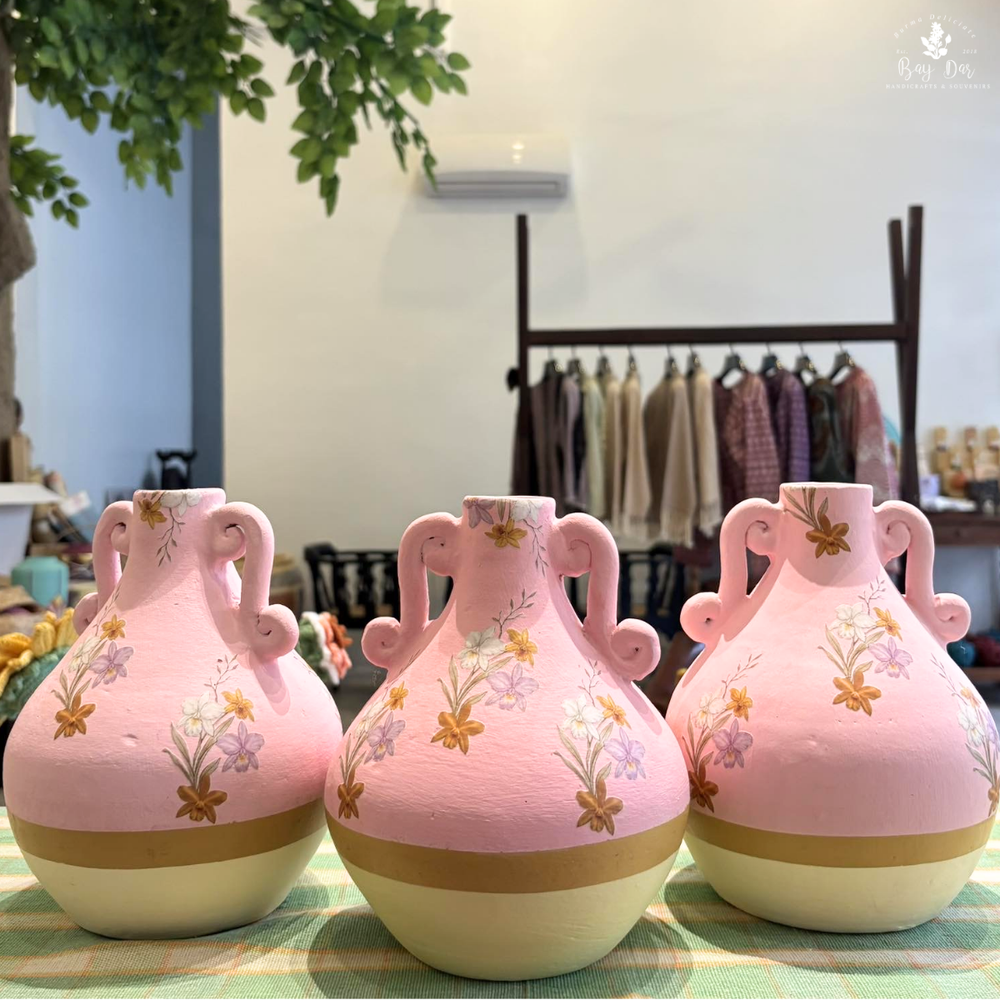 Bouquet Pink Zizawah Pot