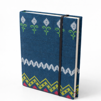 Notebook with Myanmar Acheik Pattern Geometric Hnin Si