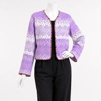 Twal Tar Jacket ( Purple and White)