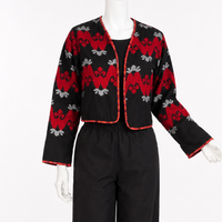 Twal Tar Jacket (Crimson and Black)