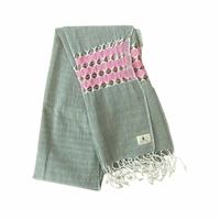 Handwoven Candy Cotton Shawl