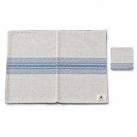Placemat & Coaster (Light Blue)