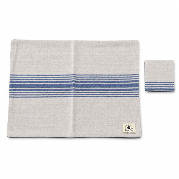 Placemat & Coaster (Blue)