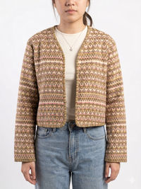 Twal Tar Jacket (Stripe Pink)