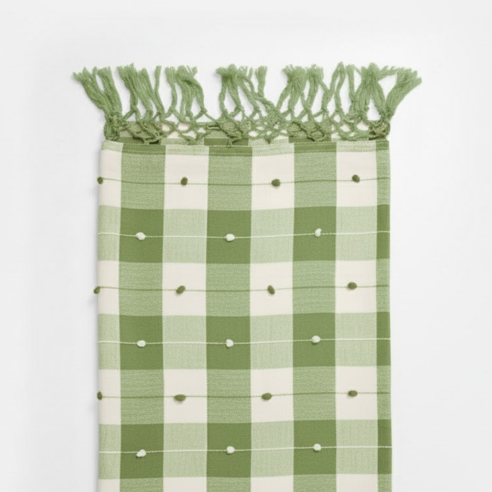 Handwoven Cotton Tablecloth