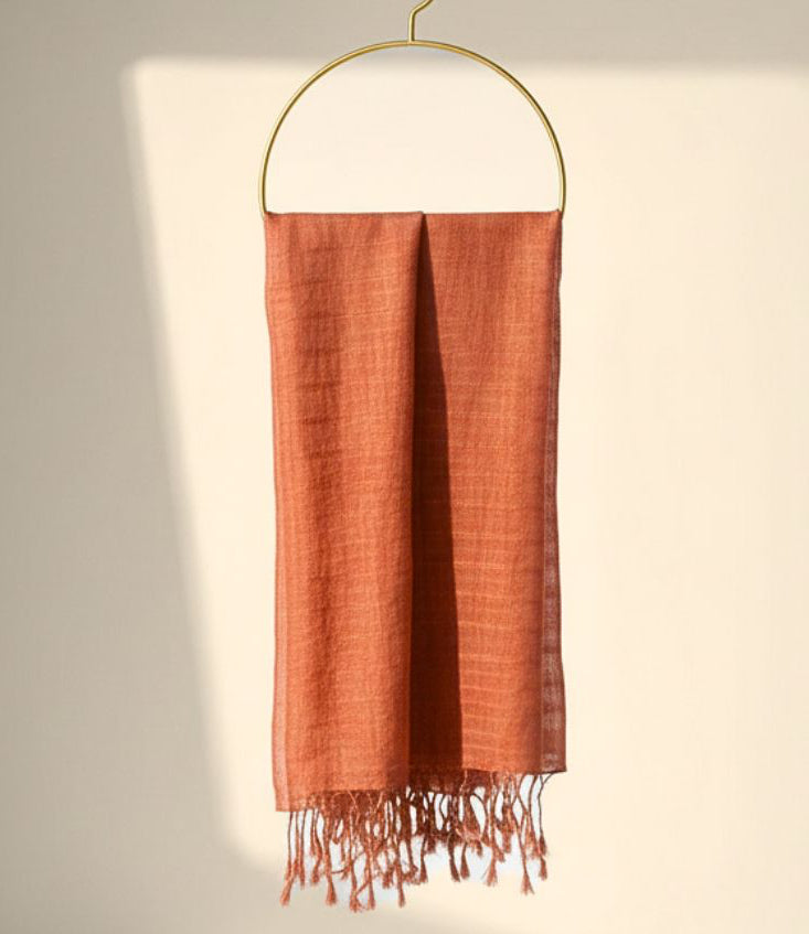 Shae Satt Collection: Handwoven Silk Shaw