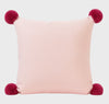 Shae Satt Collection: Handwoven Cushion Cover (Pink) (With Inner Pillow)