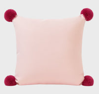 Shae Satt Collection: Handwoven Cushion Cover (Pink) (With Inner Pillow)