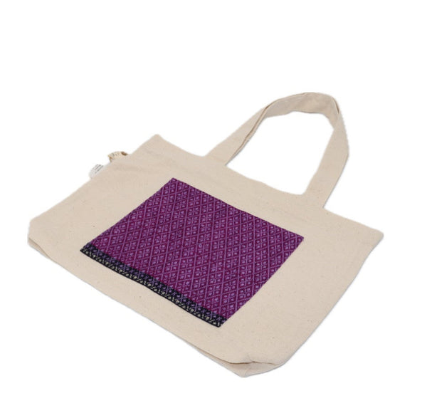 Shae Satt Collection: Cotton Tote Bag (White)