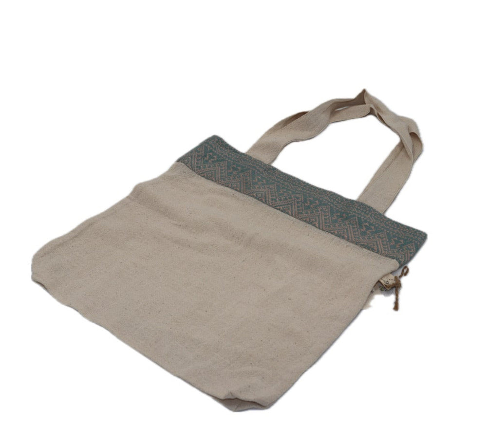 Shae Satt Collection: Cotton Tote Bag (White)