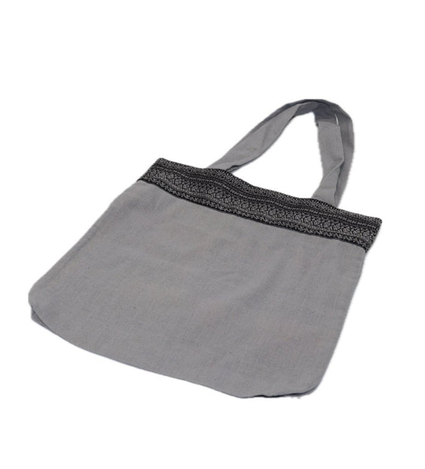 Shae Satt Collection: Cotton Tote Bag (Grey)