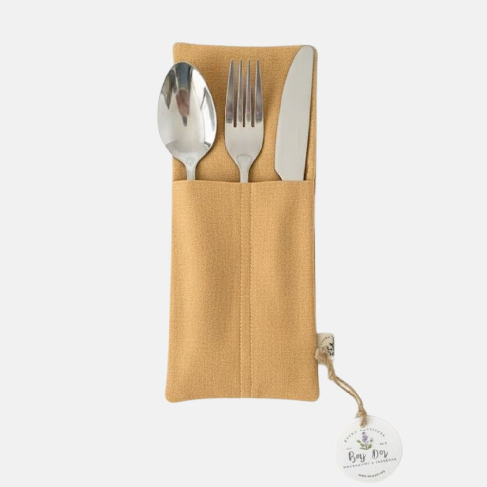Cotton Cutlery Pouch