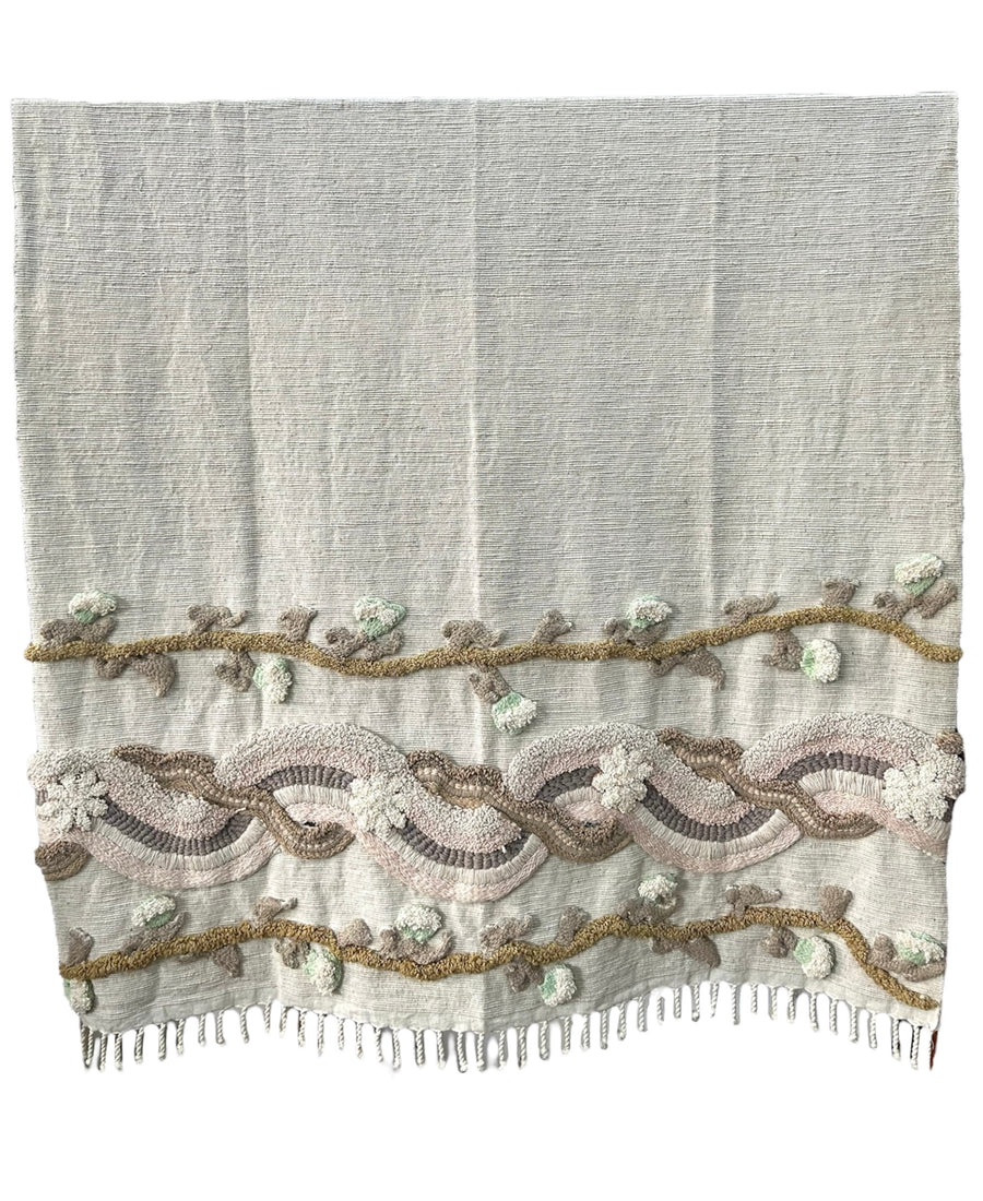 Punch Needle Hand Woven Cotton Throw (Cheik Design)