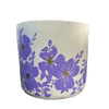 Hand-Painted Floral Pots
