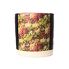 Vintage Floral Pattern Decoupage Terracotta Pot - Small Size (Height: 6.5~8 inches,  Width: 6.5~8 inches)