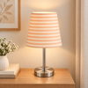 Stainless Steel Frame Fabric Table Lamp