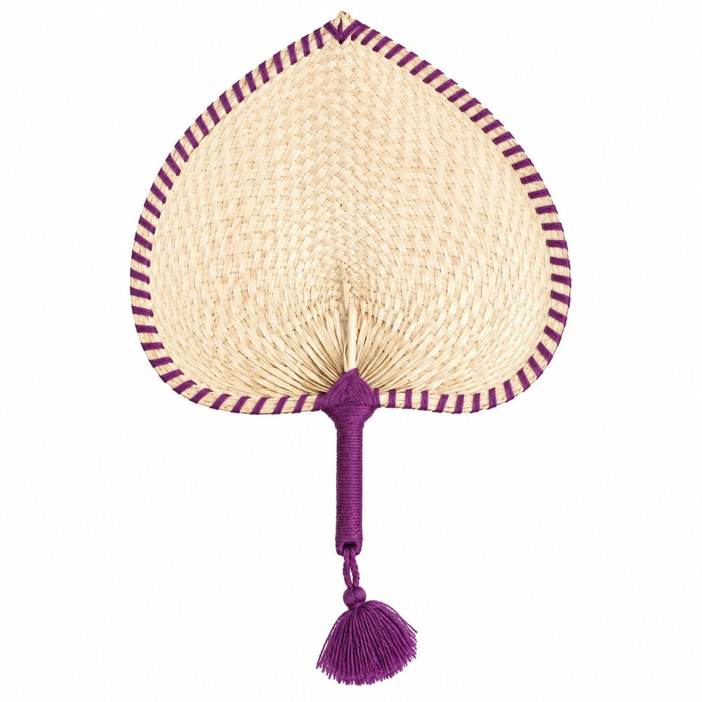 Premium Myanmar Palm Leaf Fan (Grade 1)