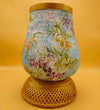 Decoupage Bamboo Lamp (Medium)