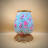 Decoupage Bamboo Lamp (Medium)