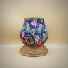 Decoupage Bamboo Lamp (Small)