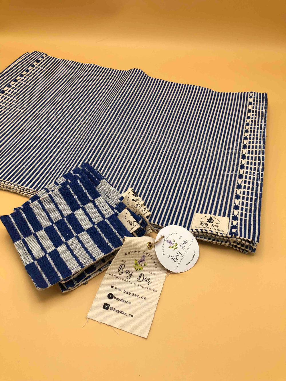 Twisted Charm Coaster and Placemat(6pcs)-