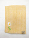 100% Cotton Book Cover with Beautiful Embroidery Flowers (Design 1)