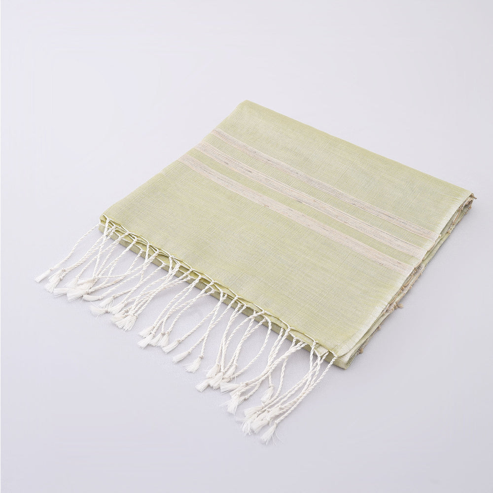 Organic Dyed Handwoven Silk Shawl