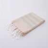 Organic Dyed Handwoven 2/80 Cotton Shawl in Brown