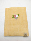 100% Cotton Book Cover with Beautiful Embroidery Flowers (Design 3)
