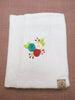 100% Cotton Book Cover with Beautiful Embroidery Flowers (Design 3)