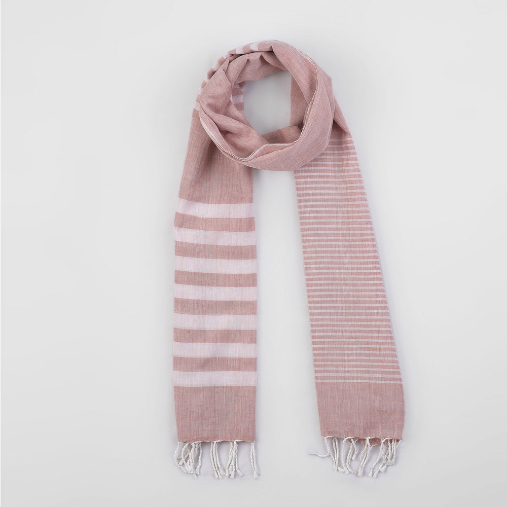 Organic Dyed Handwoven 2/80 Cotton Shawl