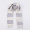 Organic Dyed Handwoven Shawl with Bamboo Cotton