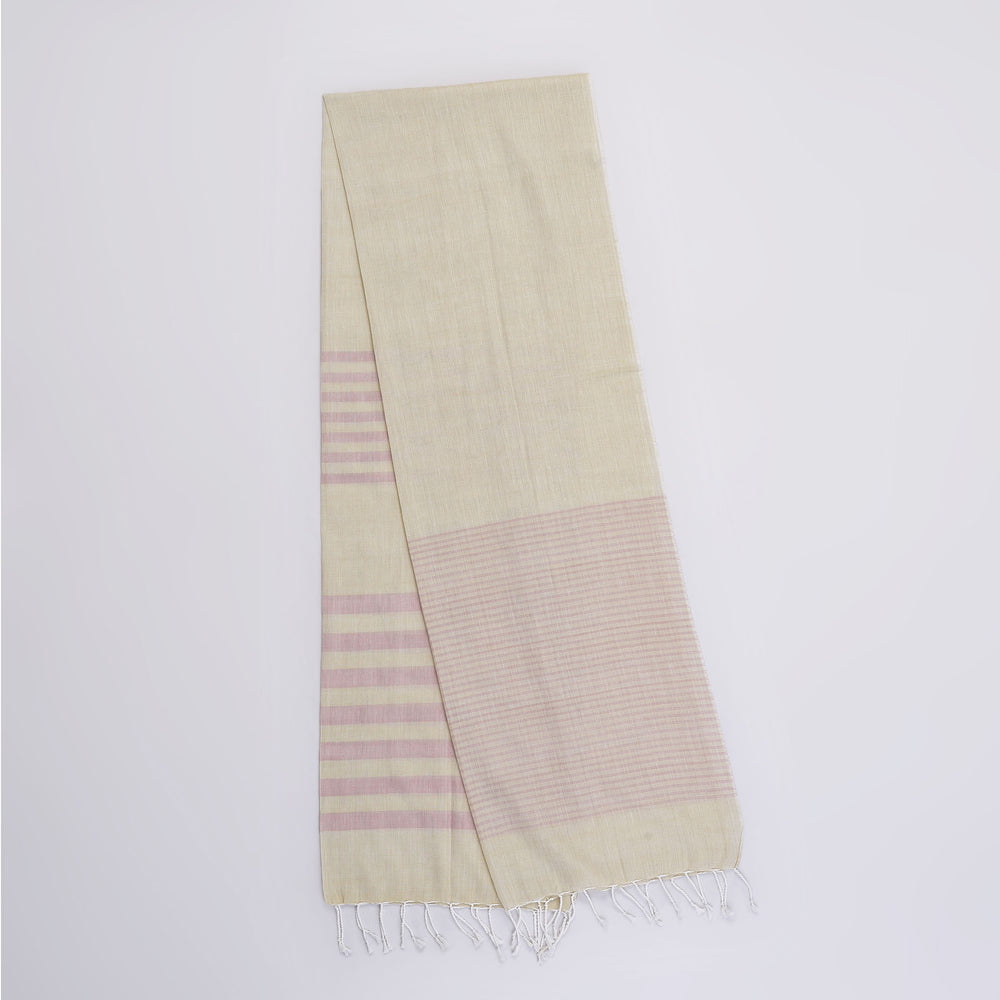 Organic Dyed Handwoven 2/80 Cotton Shawl