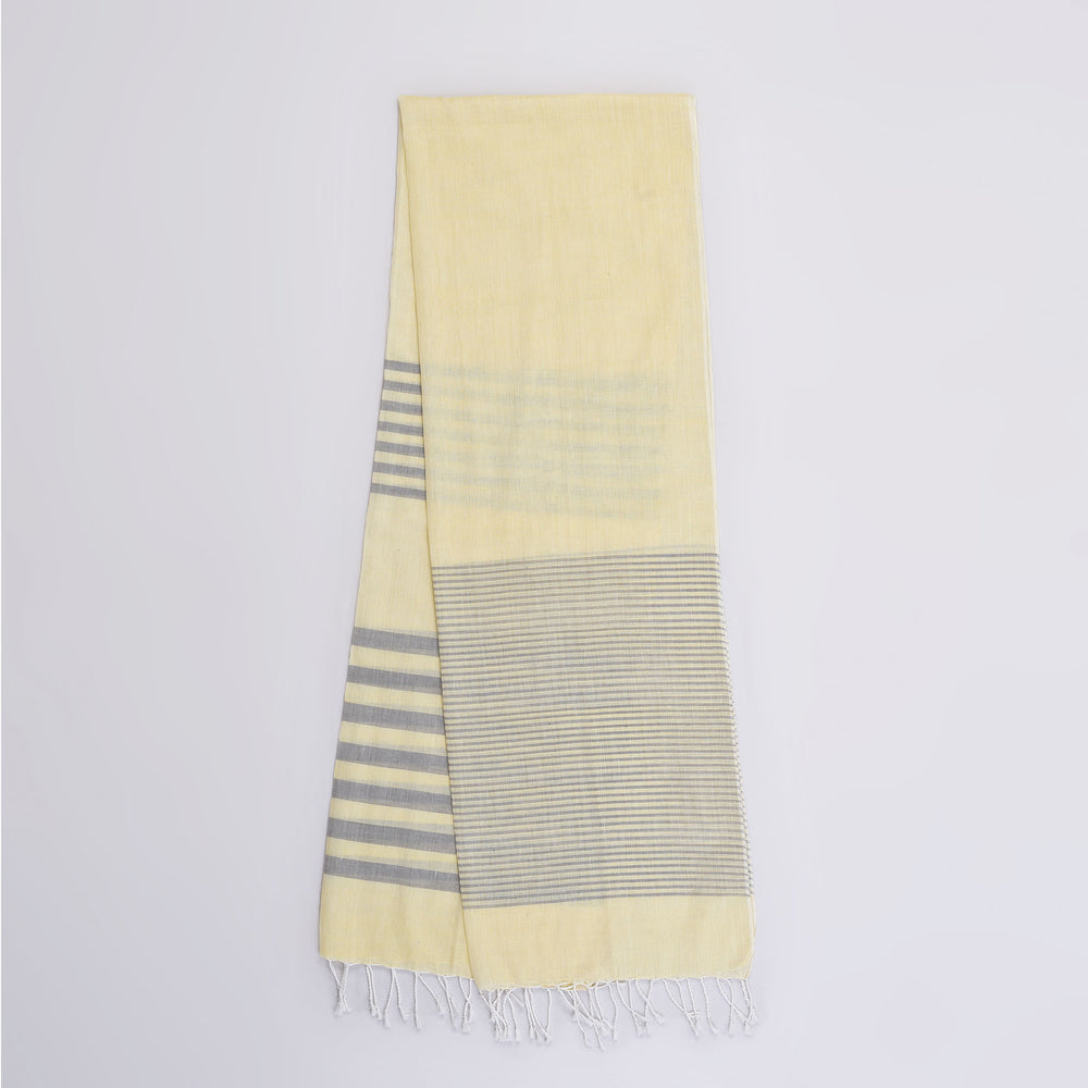 Organic Dyed Handwoven 2/80 Cotton Shawl