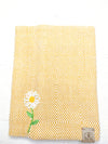 100% Cotton Book Cover with Beautiful Embroidery Flowers (Design 1)