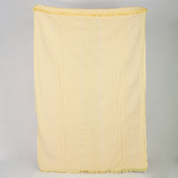 Swedish Pattern Handwoven Cotton Blanket