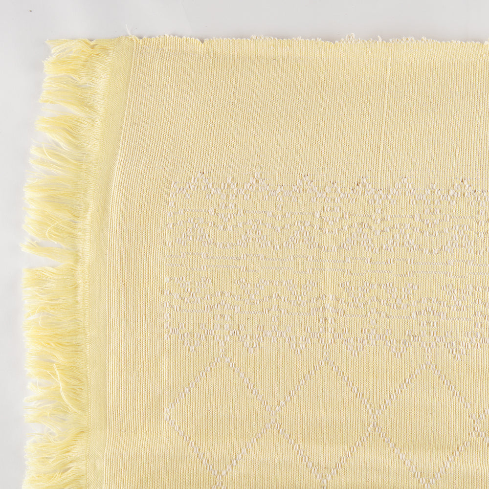 Swedish Pattern Handwoven Cotton Blanket